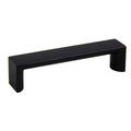 Crown 4" Cabinet Pull with 3-3/4" Center to Center Matte Black Finish CHP81456BK